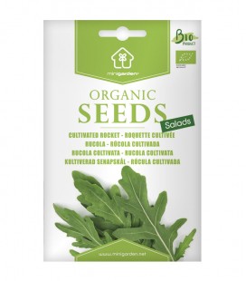 Cultivated Rocket, Minigarden Organic Seeds